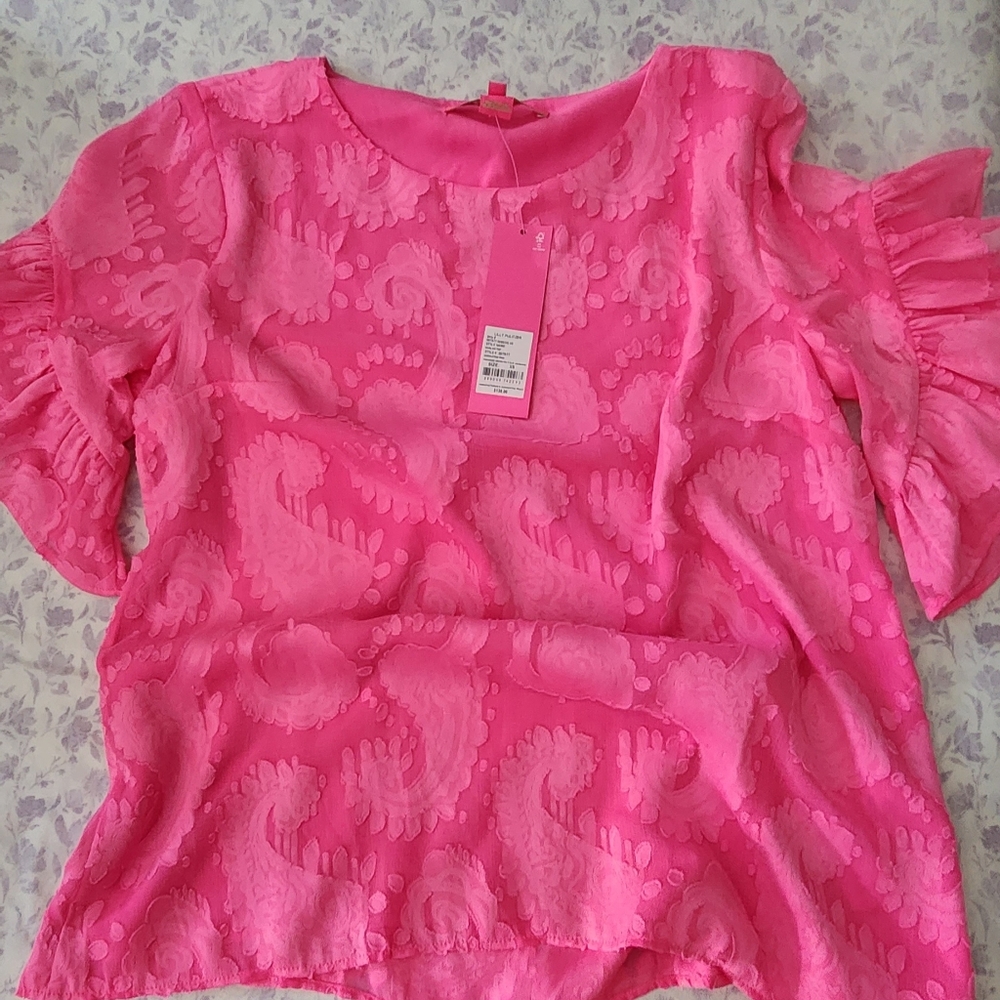 Lily Pulitzer Pink Top